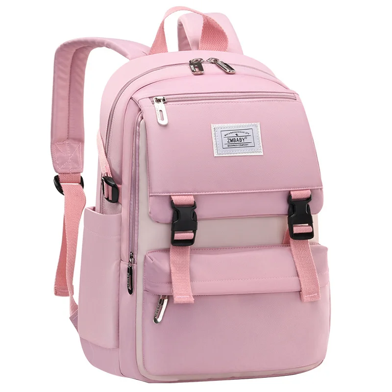 

New High School Bags for Girls Student Many Pockets Waterproof School Backpack Teenage Girl High Quality Campus Backpack