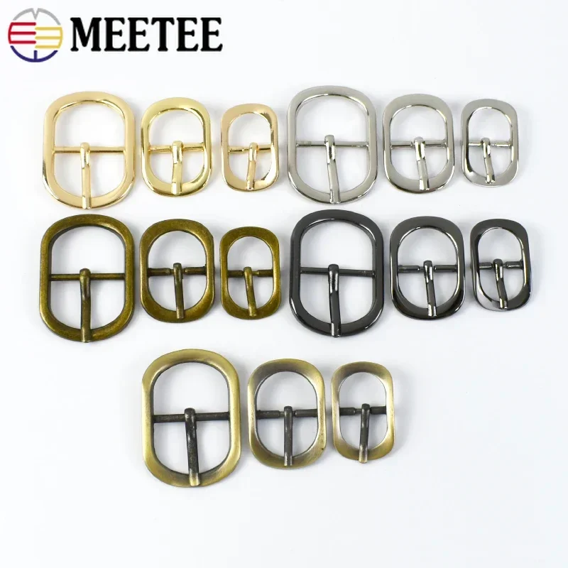 5/10Pcs 12/15/20/25/32/38mm 남자 여자 금속 벨트 버클 가방 신발 핀 버클 핸드백 스트랩 걸쇠 DIY 가죽 공예 액세서리