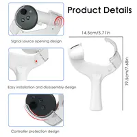Table Tennis Adaptor For Meta Quest 3/Quest 3S Controller Handle Grip Playing Ping Pong Racket Enhanced VR Game Accessories - Image 6