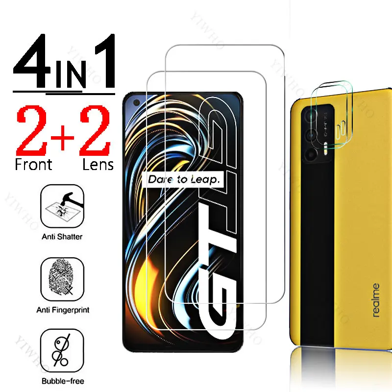 Voll deckglas für Realme gt 5g Finger abdruck entsperren für Realme g t 5g rmx2202 6.43 