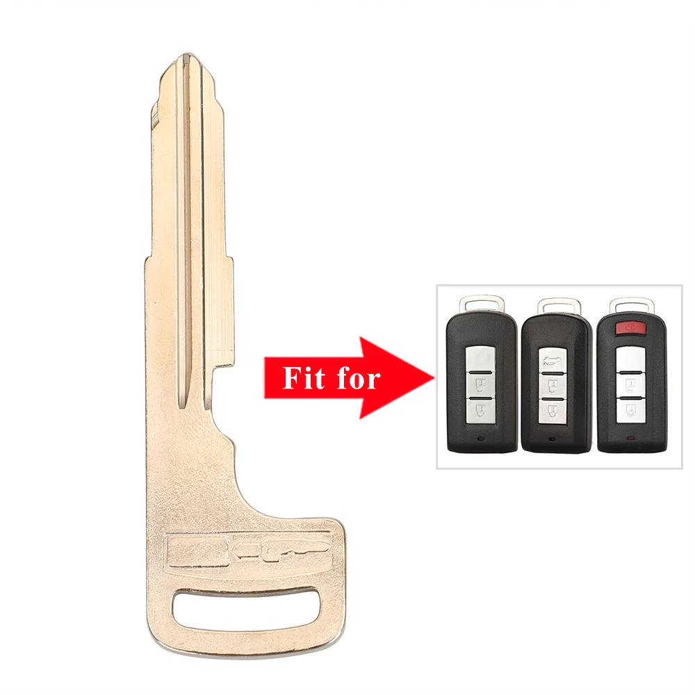 Keyforkess 10 pz Smart Keyless Entry Remote Insert chiave di emergenza per Mitsubishi Lancer Outlander ASX Eclipse Galant lama non tagliata 4 Keyforkess 10 pz Smart Keyless Entry Remote Insert chiave di emergenza per Mitsubishi Lancer Outlander ASX Eclipse Galant lama non tagliata - S64f970c8d840451d9022d53a47e7e0dd2