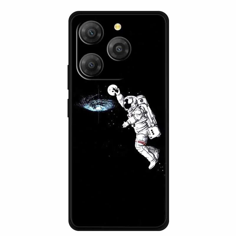 Black Lion & Wolf Silicone Soft Phone Case - Sleek Back Cover