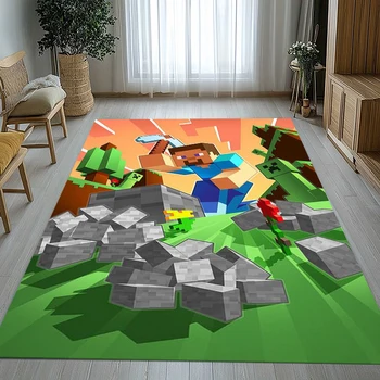 Pixel Game Area Rug 1