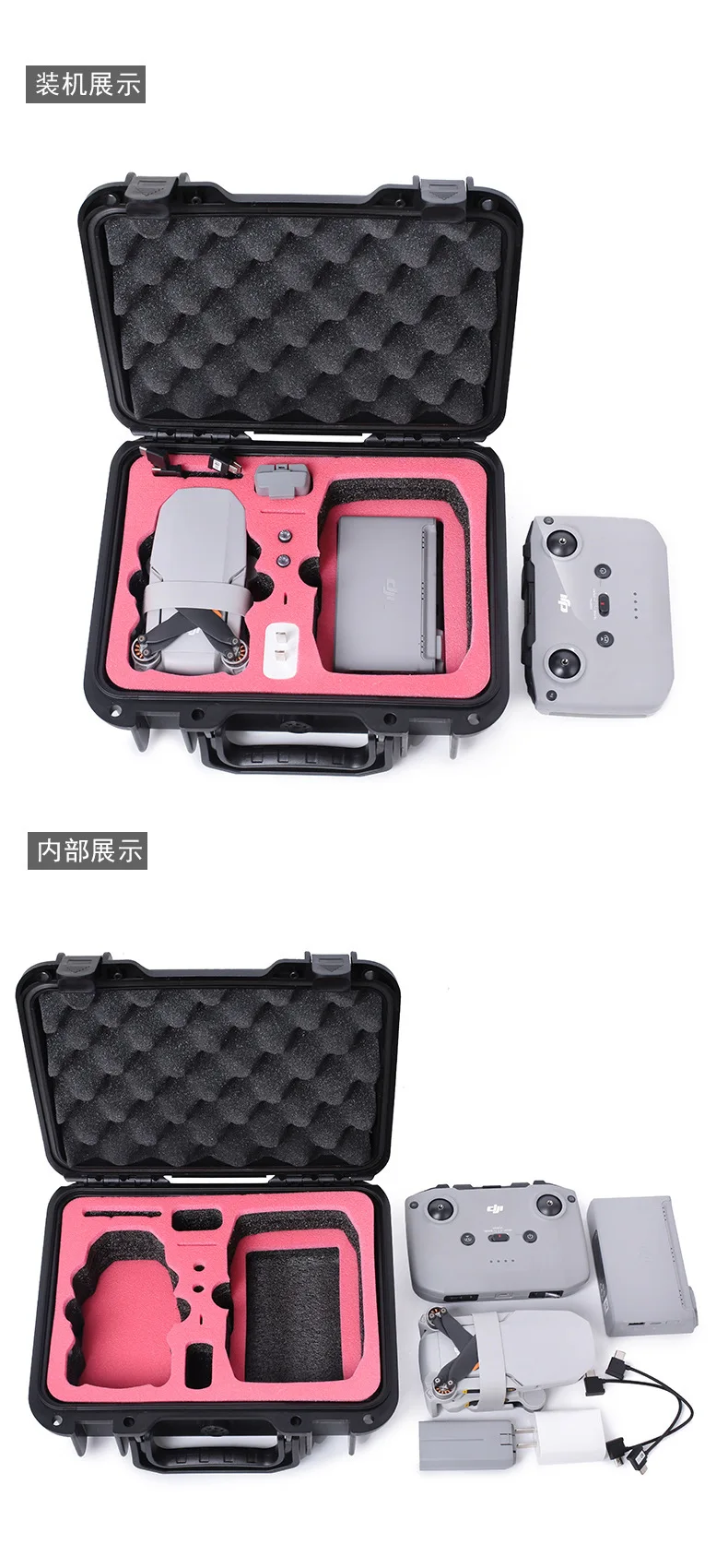 camera bags for women DJI Mini 2 Waterproof Box Drone Explosion-proof Safety Box for Mavic Mini Accessory Storage Bag ABS Portable Case best camera bag