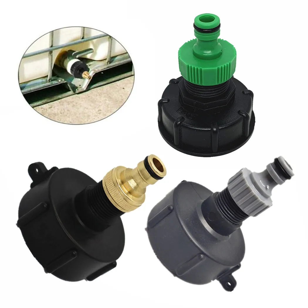 Connector For IBC Hose Adapter 3/4\ S60x6 For IBC Water Tank Rain  1000L Garden Watering And  Irrigation Accessories