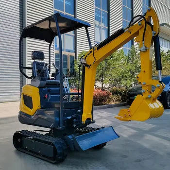 Mini Escavatore / Minibagger / Rupsgraafmachine, Escavatore Idraulico Compatto con Design Facile da Trasportare