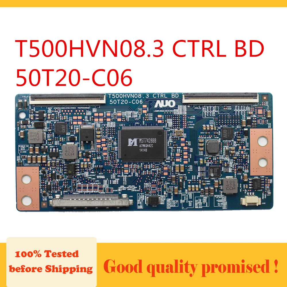

Логическая плата T500HVN08.3 CTRL BD 50T20-C06 для телевизора, 50 дюймов, профессиональная тестовая плата T-con T500HVN08.3 50T20-C06