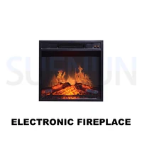 Electric Fireplace Heater Decoration Fireplace Simulation Flame Electric Fireplace With 3D Flame Fireplace Heater For Heating 1