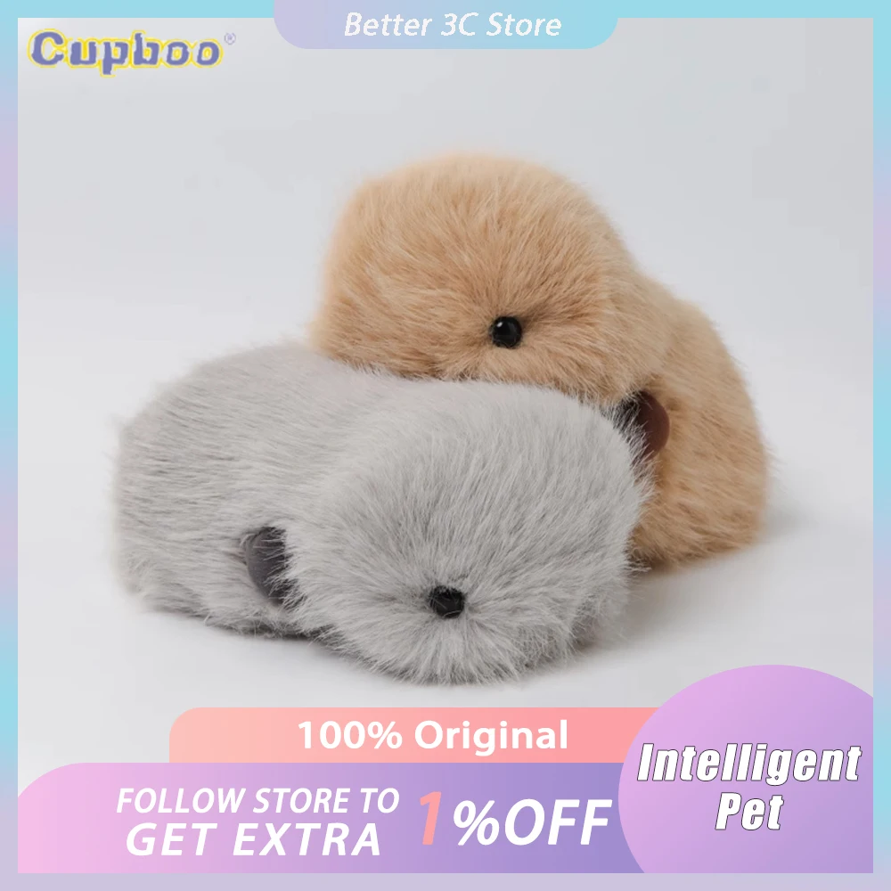 Cupboo AI Intelligent Pet Robot Plush Machine Pet Baby Companion Interactive Robot Room Decoration Gifts Christmas Child Toys