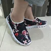 Rimocy Nurse Shoes Women Print Breathable Sneakers Woman Slip-on Light Non-slip Flats Ladies Soft Bottom Casual Sports Shoes 6