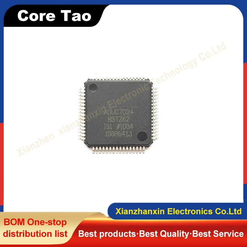 

Микроконтроллер ADUC7024BSTZ62 ADUC7024 LQFP64, 1 шт./партия