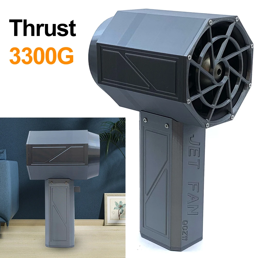 터보 격렬한 선풍기 스러스트 먼지 송풍기, XT60 배터리 인터페이스, 휴대용 덕트 터보팬 컴퓨터 키보드 클리너, 2000W, 3300g