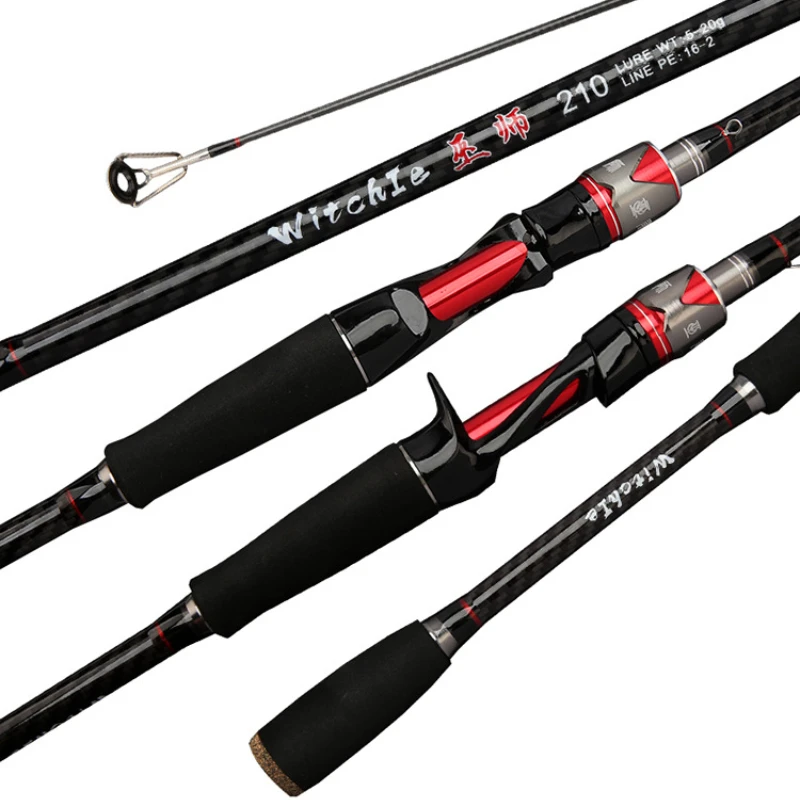 

M Hard Lure Rod All Waters Lightweight Hand Rod High Carbon Strong Waist Strength Spinning Casting Fishing Pole Vara De Pesca