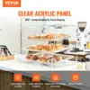 VEVOR Pastry Display Case,2/3Tier Countertop Bakery Display Case, Acrylic Display Box ,Keep Fresh for Donut Bagels Cake Cookie 2