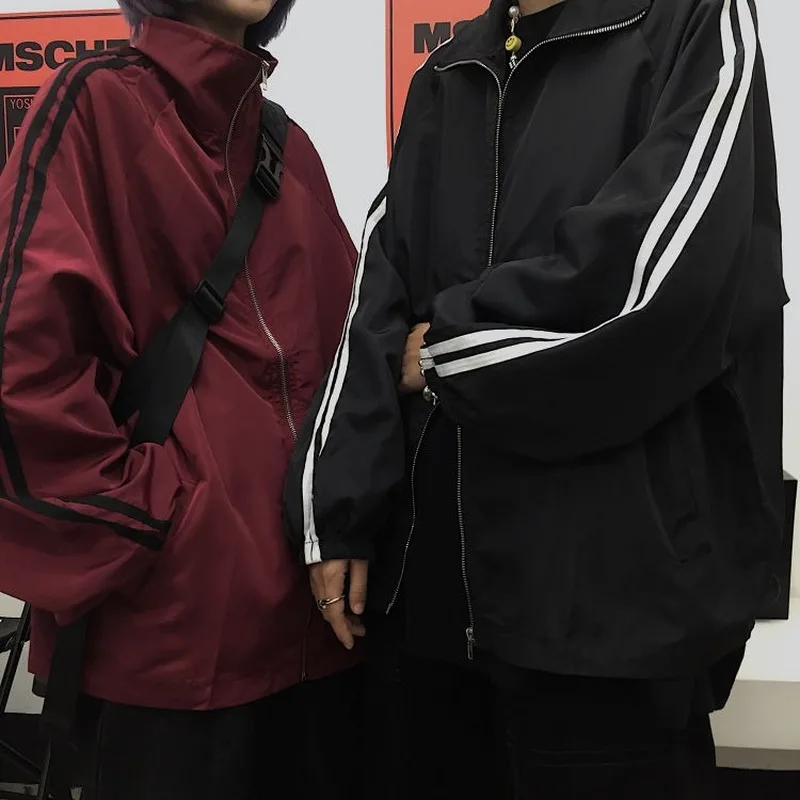 

2023 Jackets Women BF Style Chic Harajuku Sun-proof Leisure Spring Couples Coat Zipper High Street Popular Teens