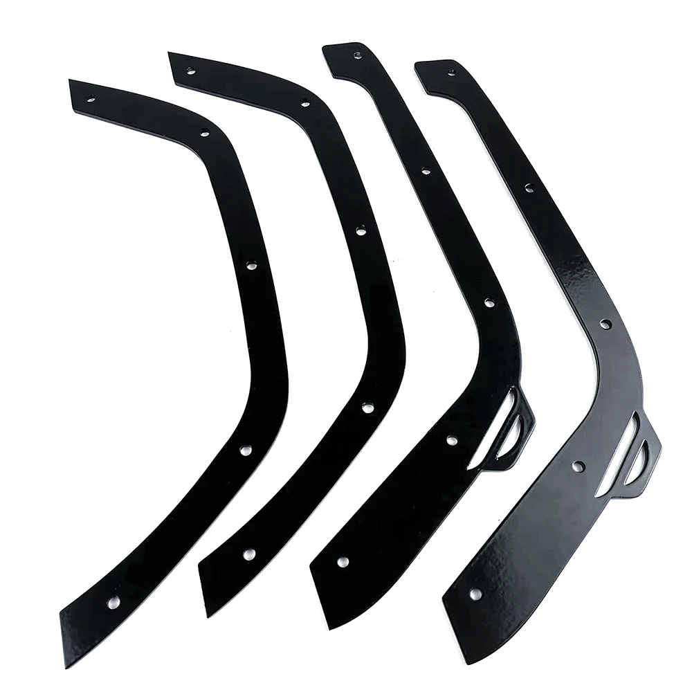 

RCGOFOLLOW Metal Fender Flares Prevent Scratch 4x Wheel Eyebrow for Axial SCX6 AXI05000 1/6 RC Crawler Car Parts Accessories