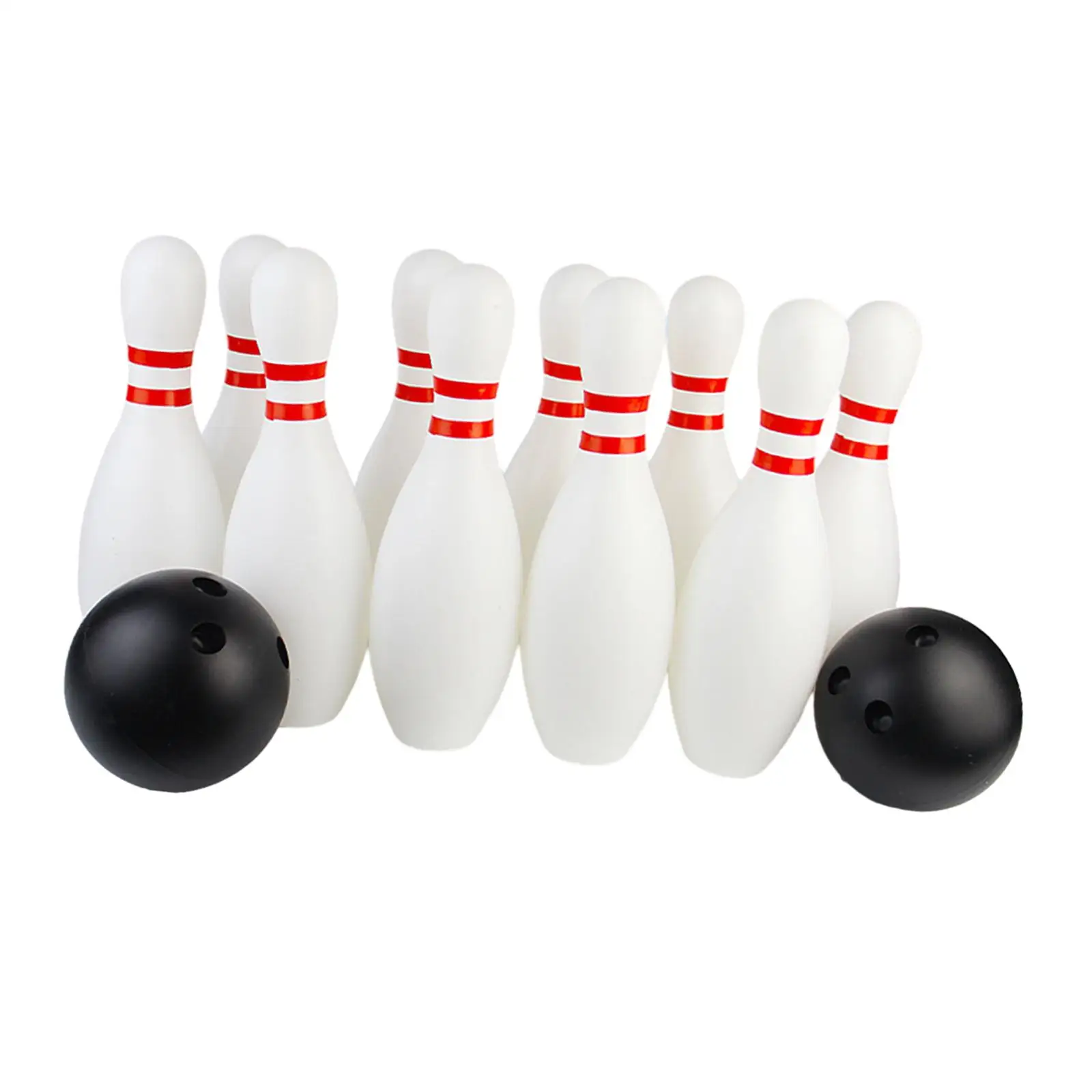 Kids Bowling Set Fun 10 Bowling Pin and 2 Balls for Ages 3 4 5 Kindergarten