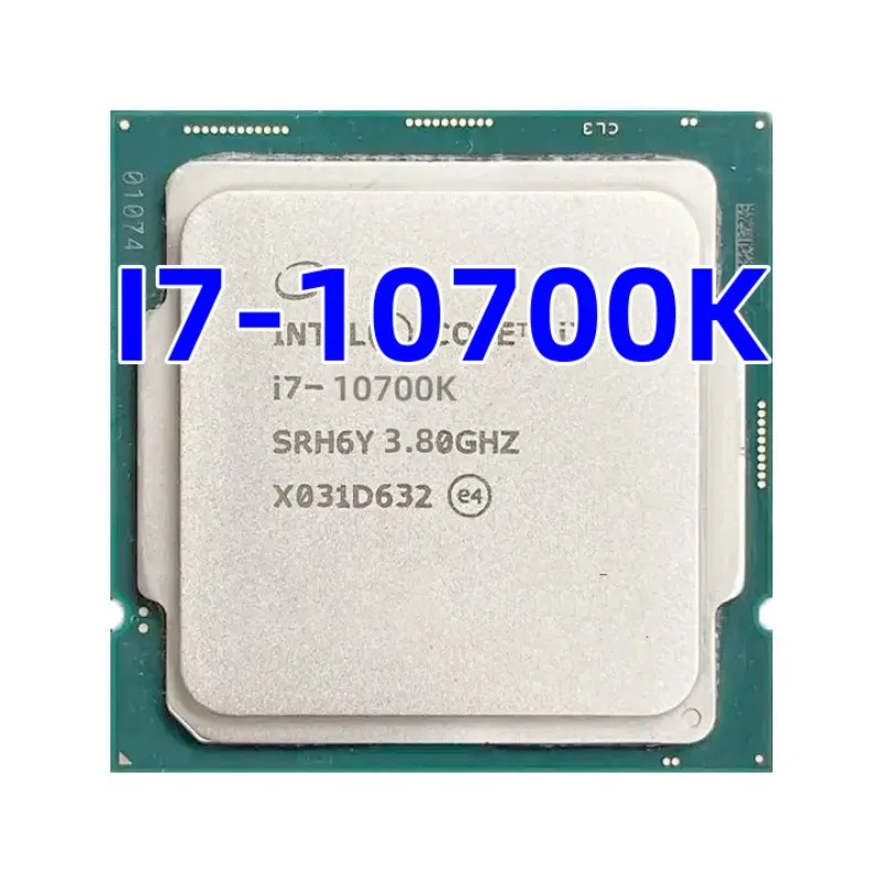 Nuovo Processore Cpu Core I7-10700K I7 10700K L2 = 2M L3 = 16M 125W 3.8 Ghz Otto Core 16 Thread Lga 1200