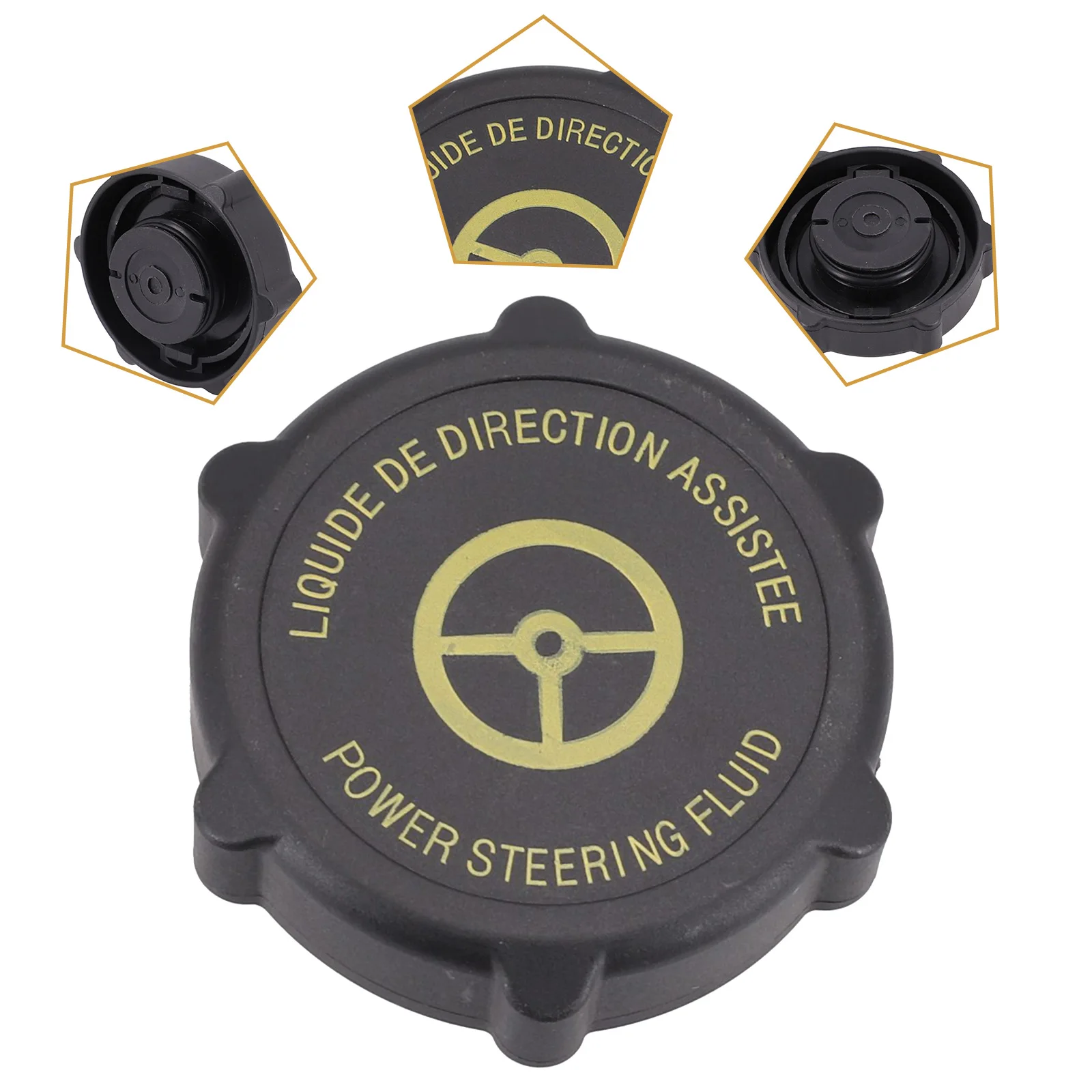 

Car Accessories Tank Cap Car Reservoir Cap 97BG3A006BA Black For Focus Plastic Pump Oil Tank Fluid High Quality