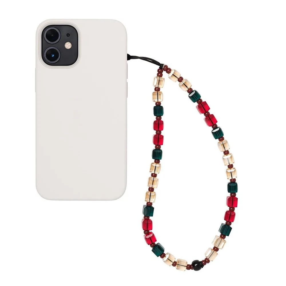 Festive Beaded Phone Charm Lanyard - Women's Jewelry & Mobile Accessories Wholesale