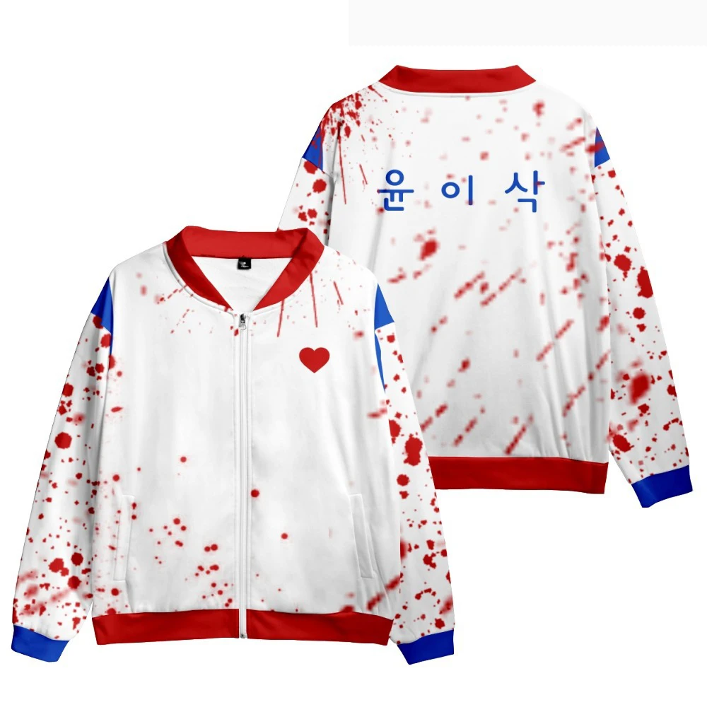 

All of Us Are Dead TV Series 3D Women/Men Jacket Coat Sweatshirts School Baseball Uniform Harajuku Style Plus Size Top Halloween