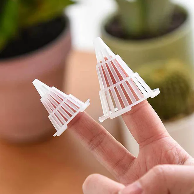 Kúpos Virág Edény Lyuk Hálószála 30 Db Növényi Rács Szőnyeg Alsó Szivárgásbiztos Lélegző Vízelvezető Védje A Talajt - Image 5