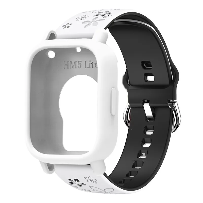 Engraved Silicone Band with Protective Case