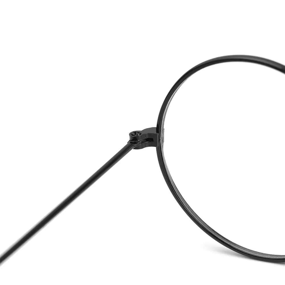 Metal New Fashion Flat Light Girl Boy Round Children's Flat Mirror Small Round Glasses Clothing Accesories Retro