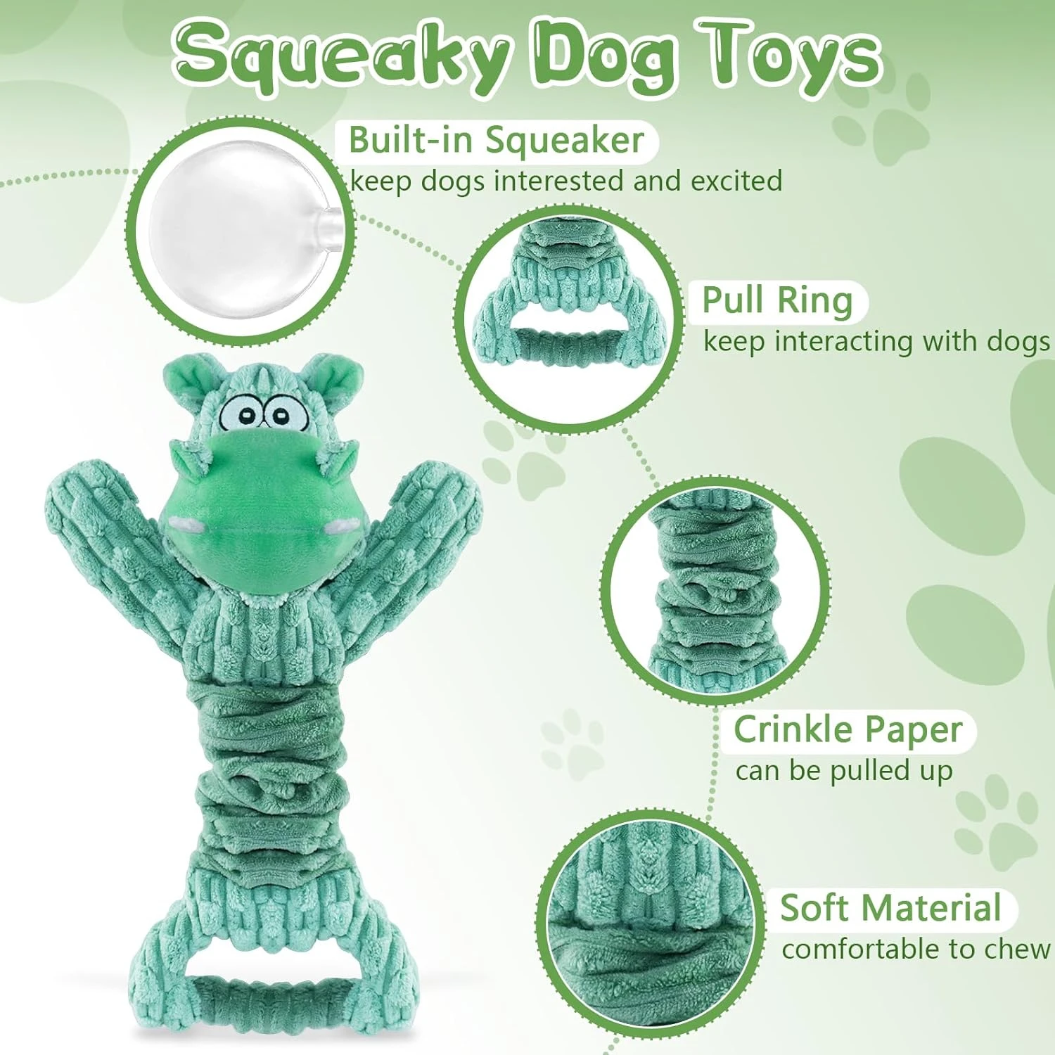 Durable Squeaky Toy for Dogs