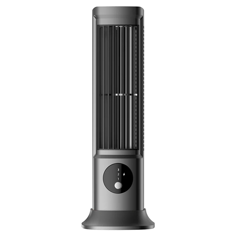 

USB Portable Bladeless Fan Desktop Tower Fans Air Conditioner Fan For Summer Cooling Fan 3 Wind Speeds