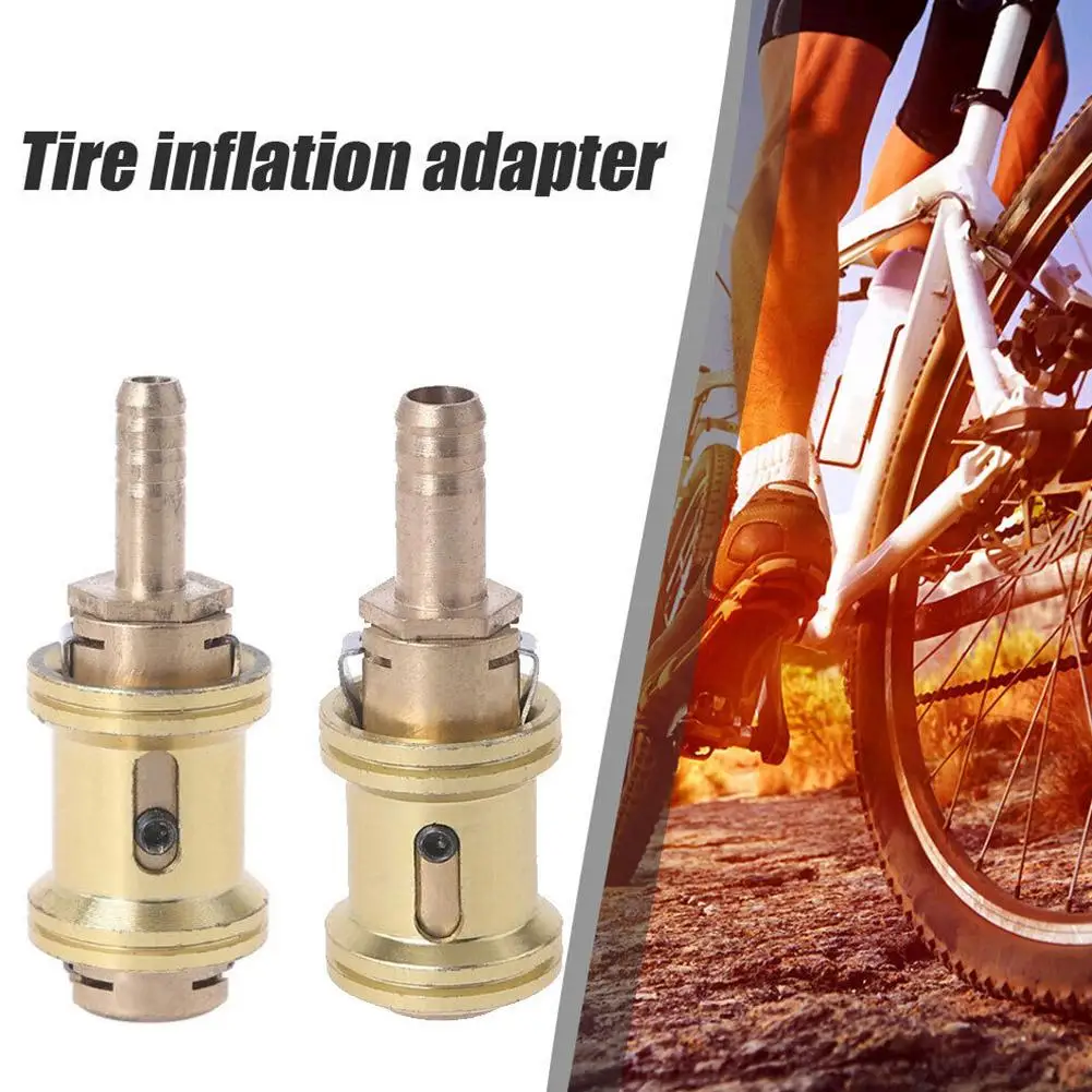 

6.5/8mm Auto Tire Valve Clip Pump Nozzle Clamp Joint Connect Inflation Brass Connector Connector Adapter The Solid Quick T2U1
