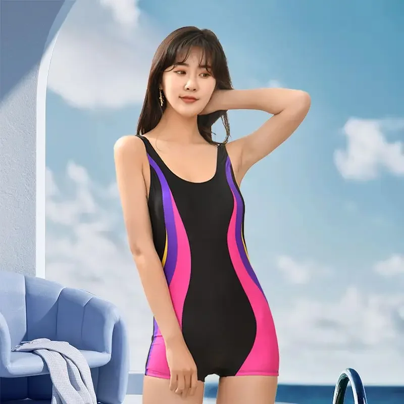 

Women's One Piece Swimsuit, Beach Summer Clothing, Cheap Wholesale Bathing Suit, Sporty Indoor Swim, Slim Fit, 2023