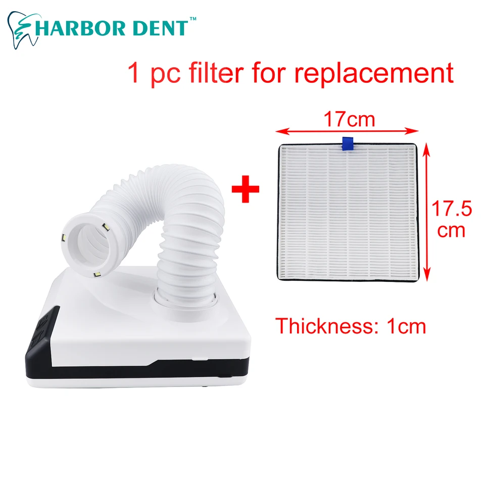 歯科技工所集塵機装置、デスクトップ掃除機またはエクストラクター