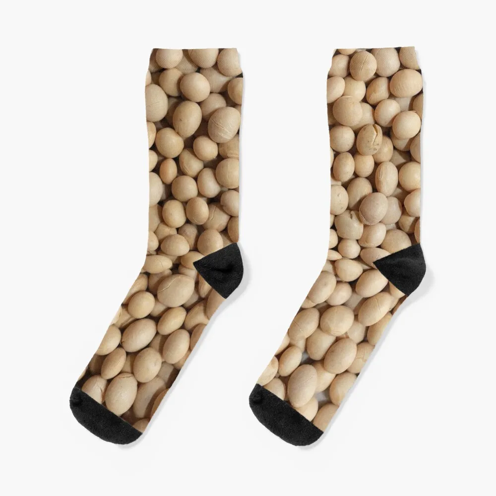 

Soybean Socks colored basketball floor Socks For Women Men's
