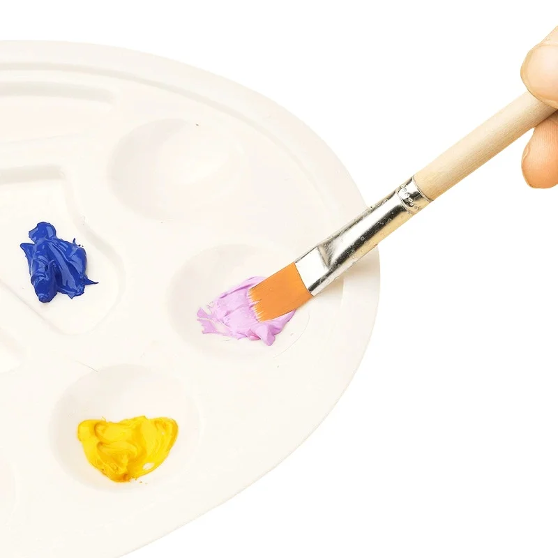 Plastic verfpalet voor acryl aquarel en gouache schilderen_voghion.com