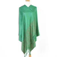 Fashion Women's Silk Scarf Luxury Satin Shawl Wraps pashmina scarf 3