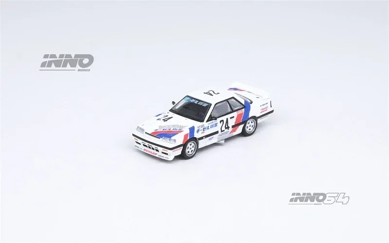 

INNO 1:64 SKYLINE GTS-R(HR31) #24 DIESEL KIKI JTC 1988 #24 коллекция литых моделей автомобилей в миниатюре