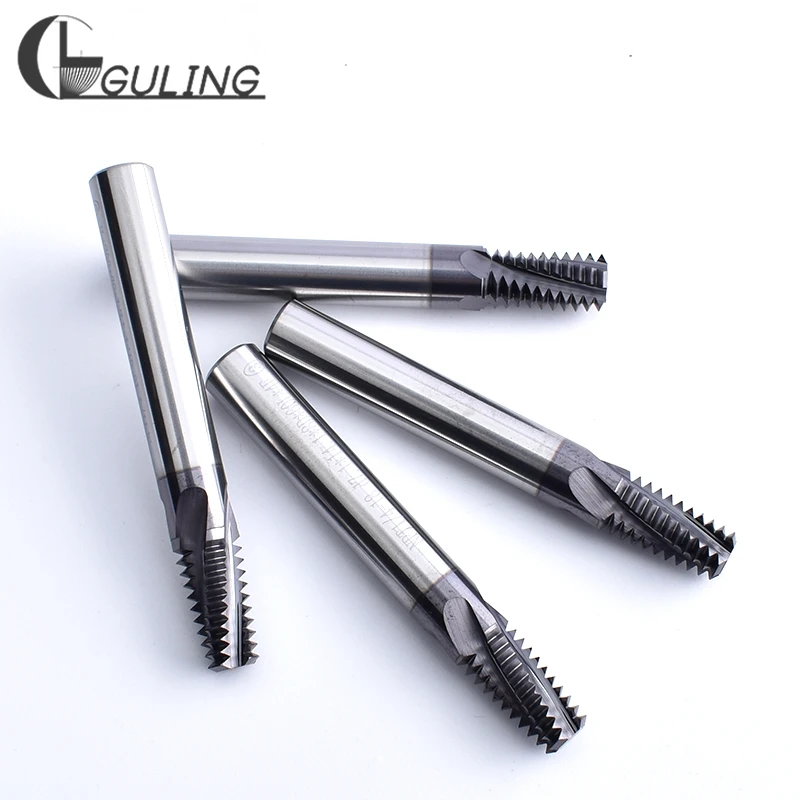 M6 Single Pitch Thread Mill With TiALN Coating - .45-1.00mm For Precision Machining