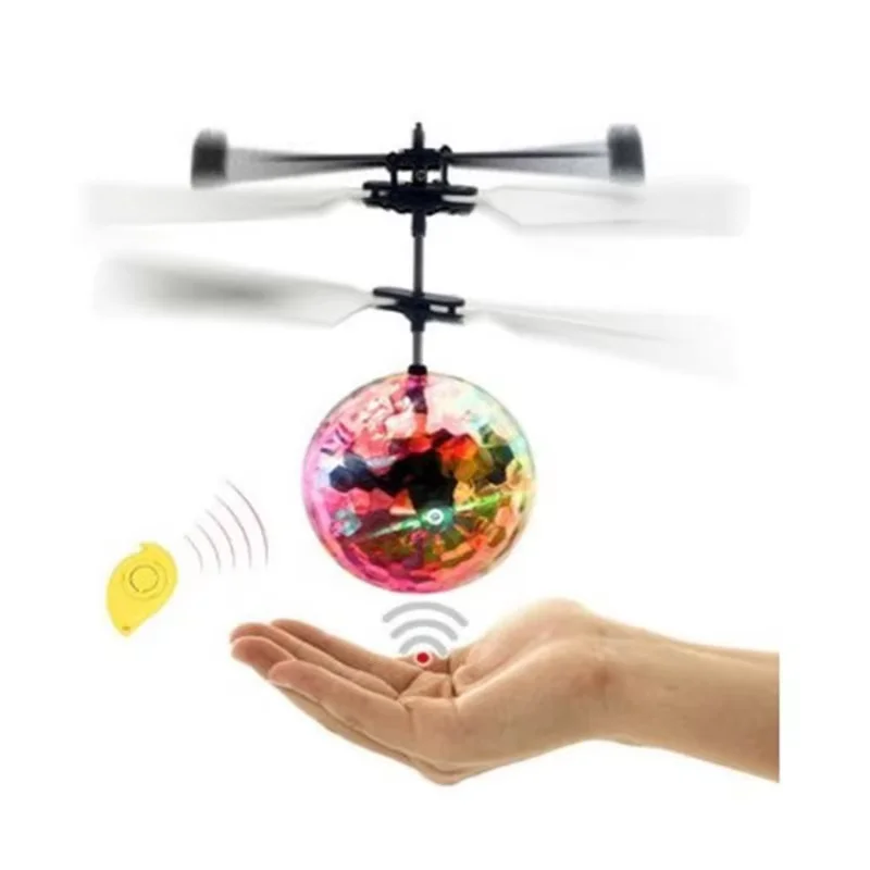 Міні-дрон RC drone fairyis Helicopter Magic Shinning Luminous LED Lighting for Kids Інфрачервоний індукційний літак Літаючі дівчата