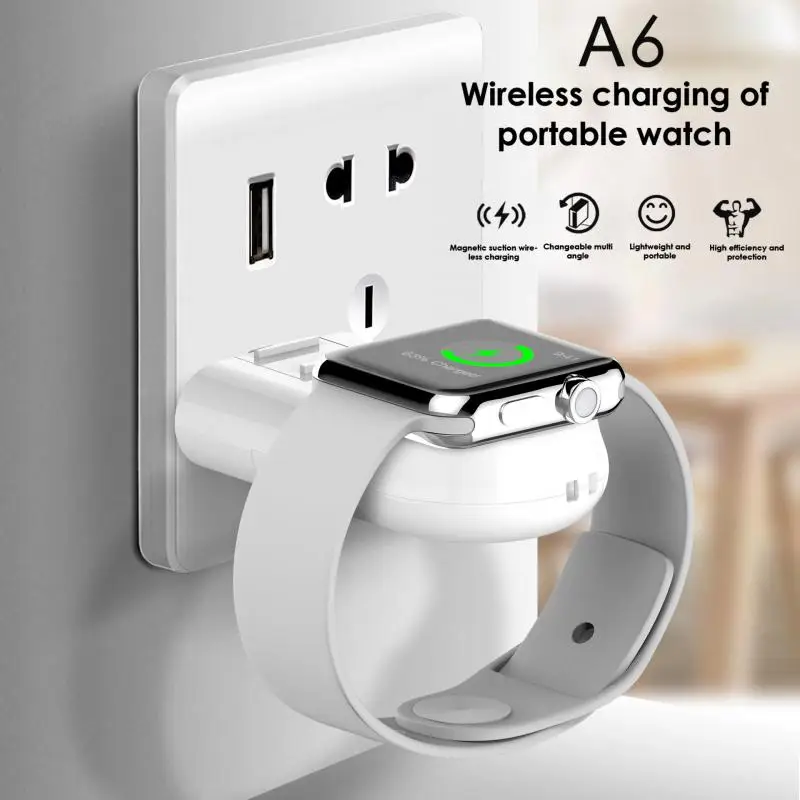 Universal Portable Wireless Charger For IWatch 5 4 Charging Dock