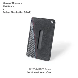 Luxury Alcantara Car Key Protect Cover - Premium Tuning Accessory (9002 Carbon leather)