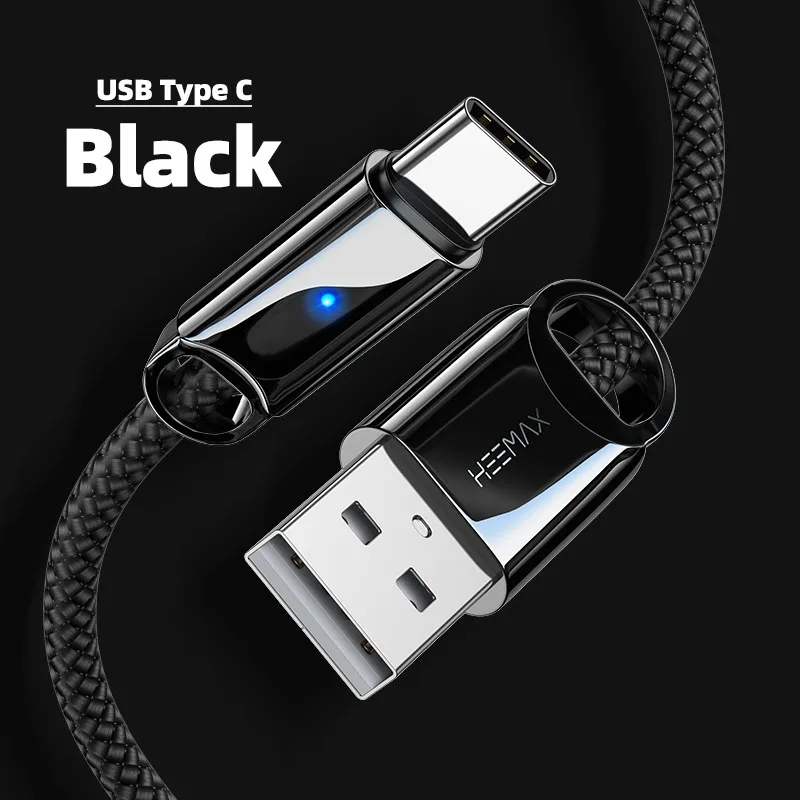 best fast charging cable for android 3A Fast Charging Micro USB Type C Cable For Samsung Huawei P40 Xiaomi Charger Data Cable Wire Mobile Phone USB C Cord Wire 3M types of mobile charger Cables