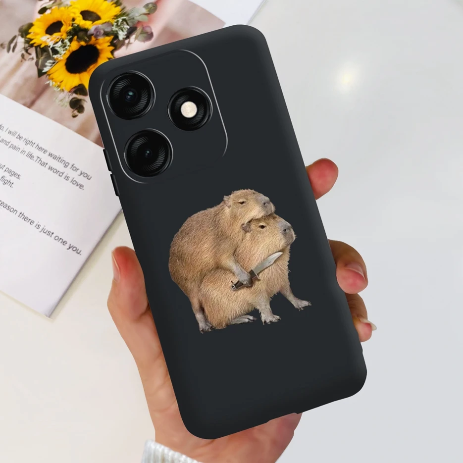 Stylish Shockproof Painted Phone Case with Soft Bumper
