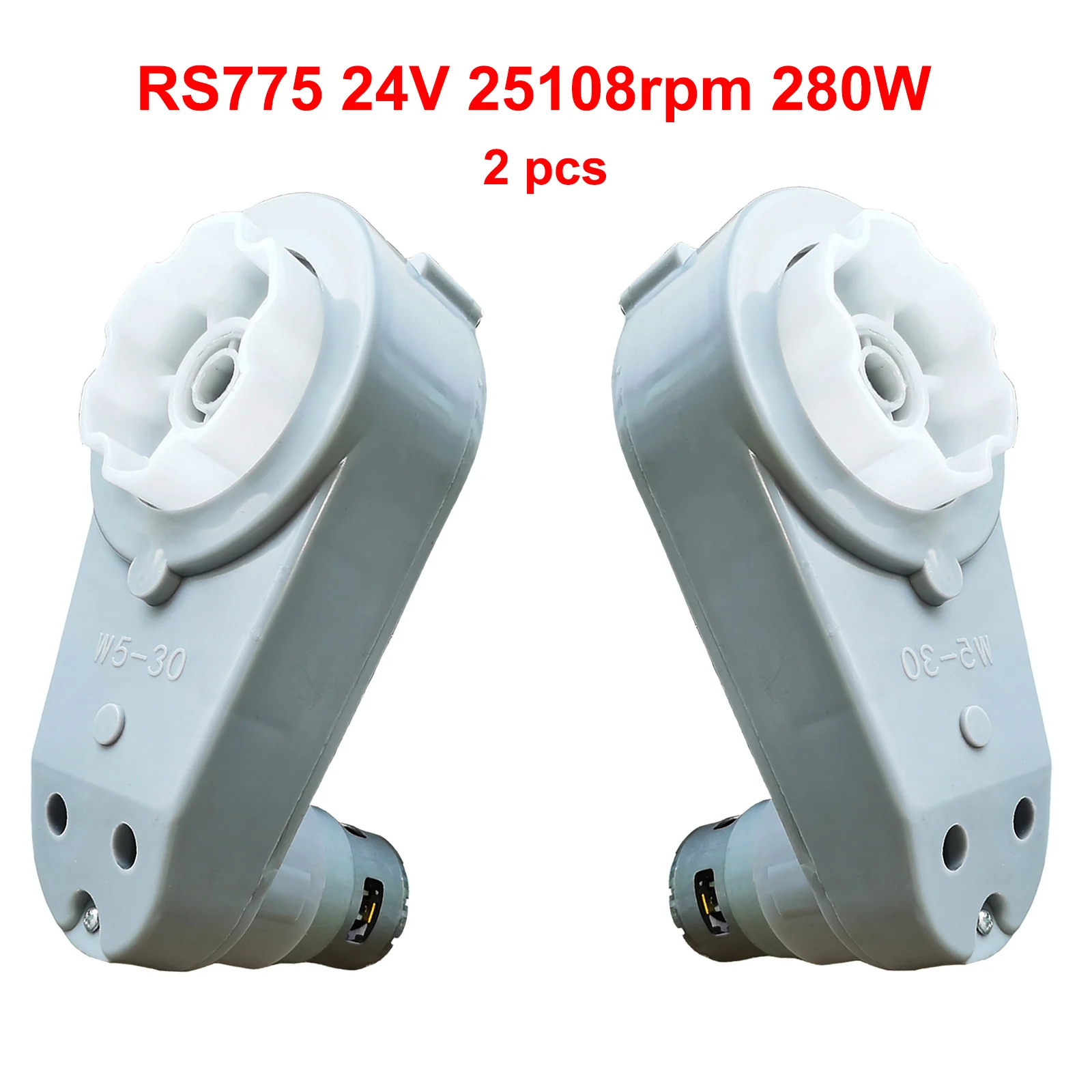 Ultra-High Power Motor and Gearbox for Children's Electric Cars, 24V 280W