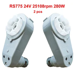 Ultra - High Power Motor and Gearbox for Children's Electric Cars, 24V 280W (775 2pcs)