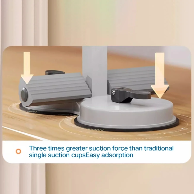 

Портативный инструмент для сидения на полу с прочными присосками для фитнеса