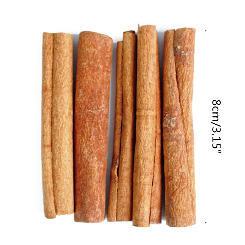 5 Pieces Natural Dried Cinnamon Sticks DIY Scented Candles Soaps Making Materials Premium Grade Real Cinnamon Rolls