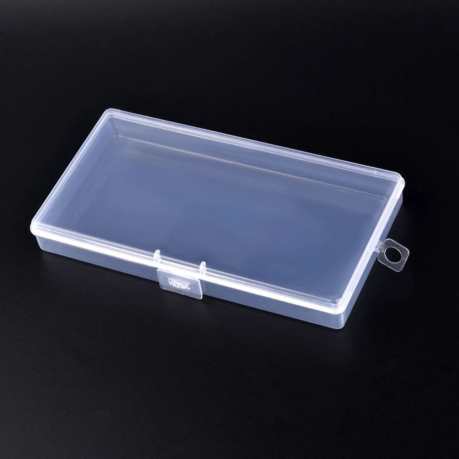 Clear Plastic Storage Box for Jewelry, Beads, and Small Accessories Organizer