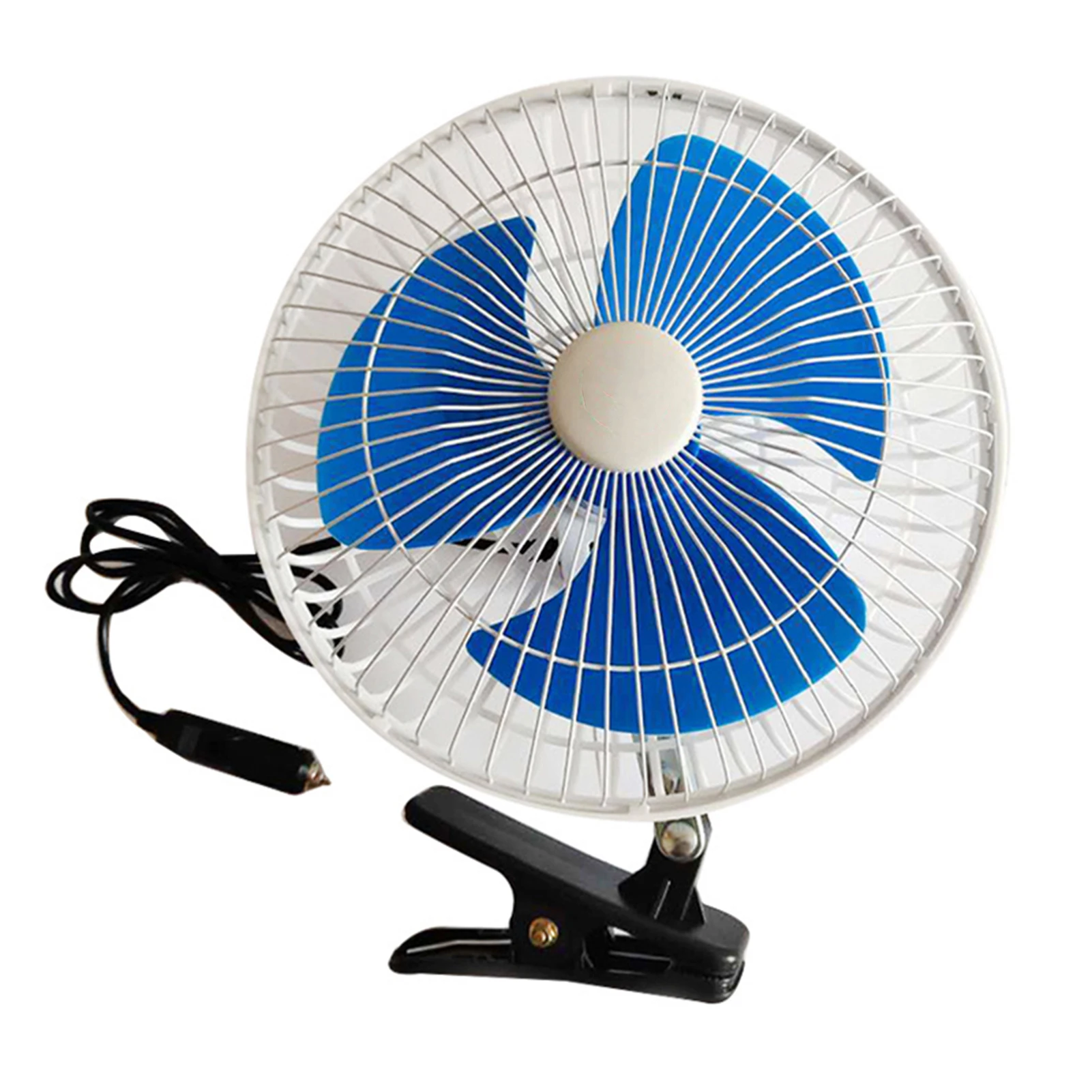 Portable Vehicle Auto Electric Car Fan 180 Degree Rotating Cooling Fan Low Noise Air Cooler Fan Strong Wind Cooling Cooler