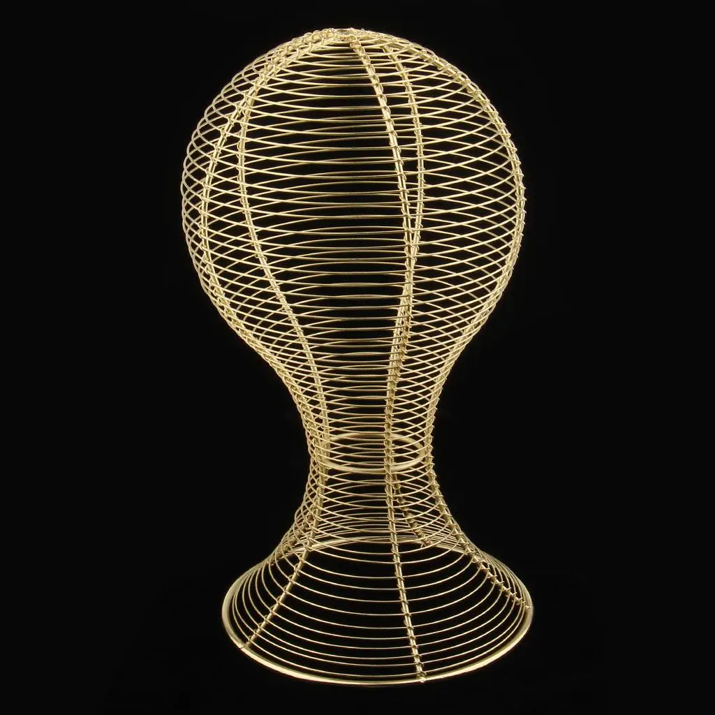 Freestanding Hat Holder Displaying Metal Hat Sports Helmet Rack Hair Wigs Salon Display Clothes Shop Stand Storage Organizer